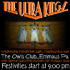 Owls Club Thanksgiving Eve